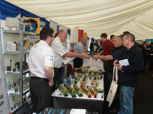 The exhibitors displayed a range of specialised products