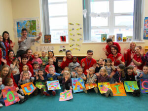 Outstanding - Image of the staff and children at Bright Skies Day Nursery