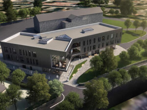 Artist's impression of the University Centre Rotherham