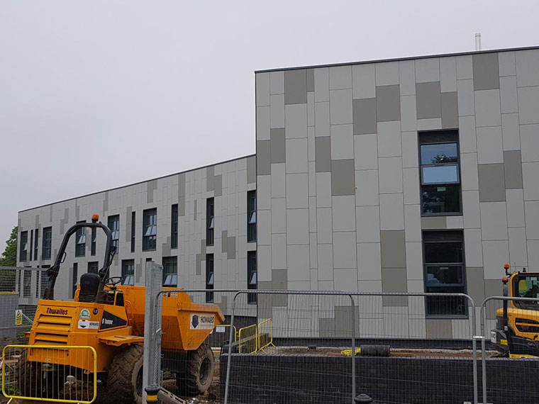 Latest images of UCR before students visit site for watertight event