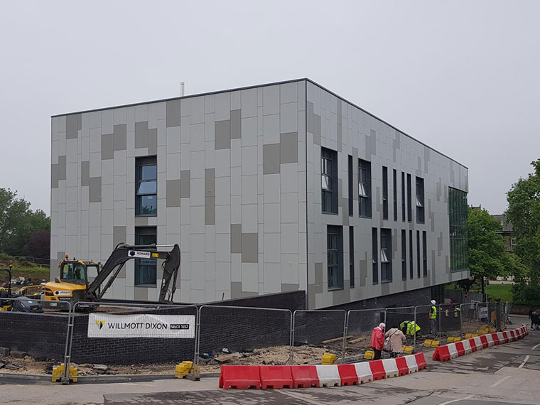 Latest images of UCR before students visit site for watertight event