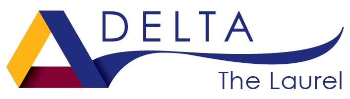 Delta The Laurel logo