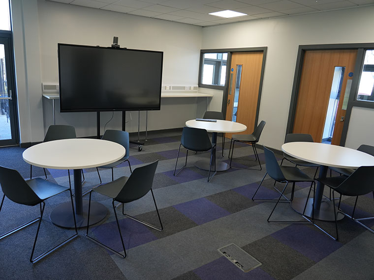 A room at the BCR at University Centre Rotherham