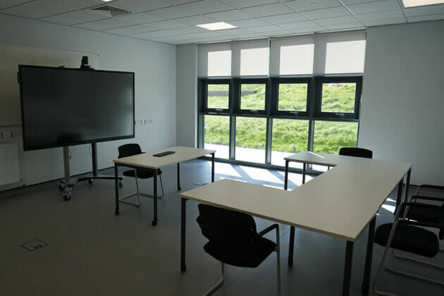 A room at the BCR at University Centre Rotherham