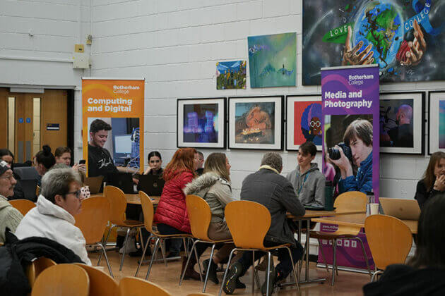 An Open Event at Rotherham College, part of the RNN Group