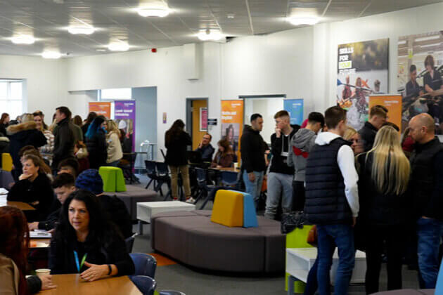 An open event at Dearne Valley College