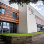 The North Notts College building exterior