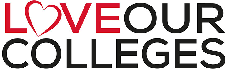 Love Our Colleges logo