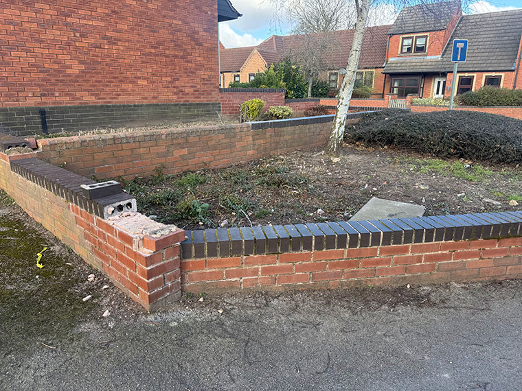 A view of an area in Bassetlaw that North Notts College construction students and Bassetlaw District Council will be working on