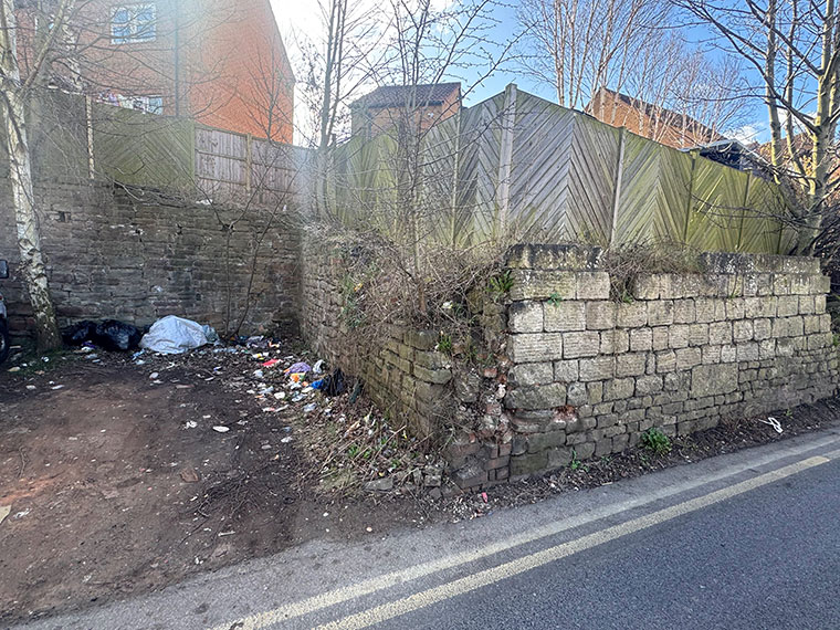 A view of an area in Bassetlaw that North Notts College construction students and Bassetlaw District Council will be working on