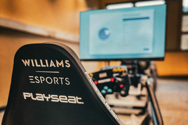 An esports F1 simulator at Dearne Valley College