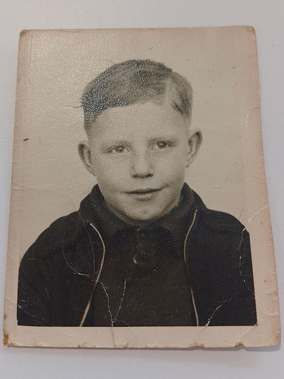 A photo of David Clarry GCSE Maths adult learner as a young child