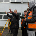 T Level Design, Surveying and Planning for Construction students
