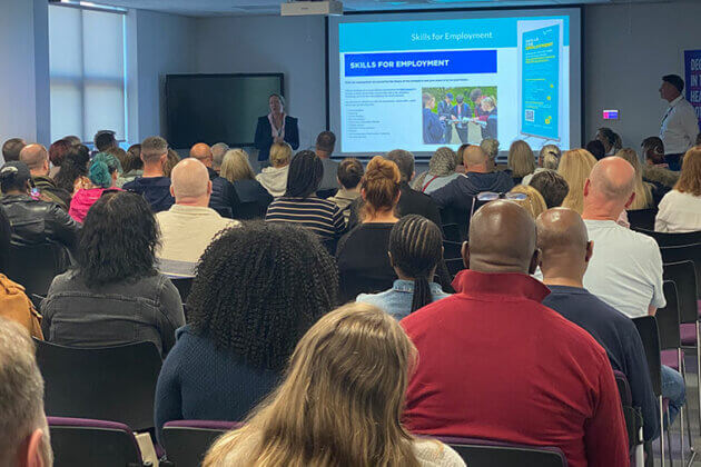 Parents event at Rotherham College