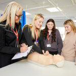 Students in our NNC health suite