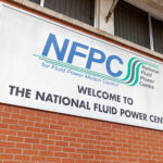 National Fluid Power Centre (NFPC) signage on the front of the building