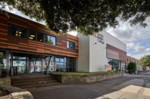 North Notts College building from the outside