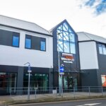 The Bridge Skills Hub building from the outside