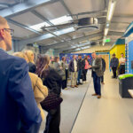 People listening to someone talk