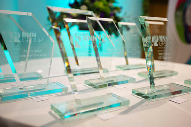 RNN Group Employer Award Trophies